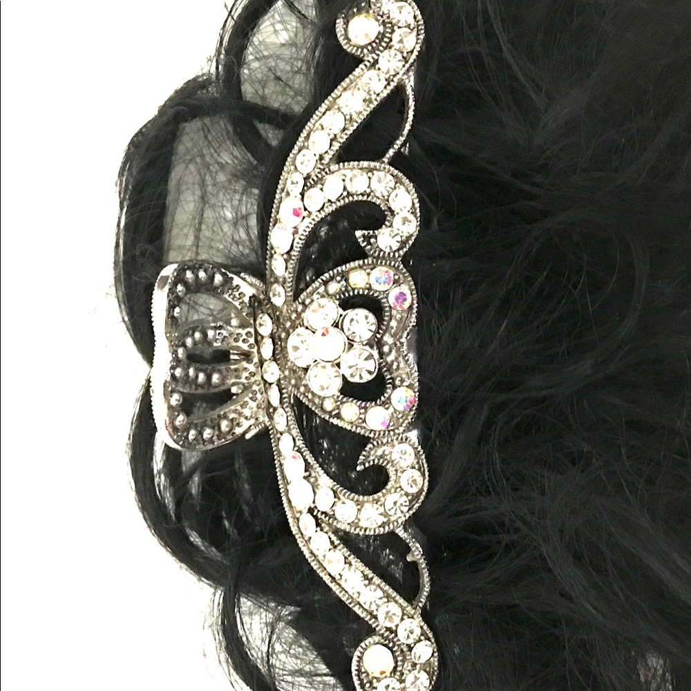Retro Rhinestone Hair Clip - Picture 3 of 5